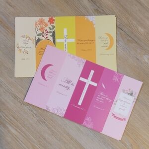 NEW! Motivational Religious Bookmarks - 50 count